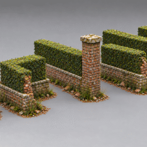 Hedge wall set