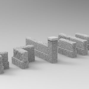 Hedge wall set
