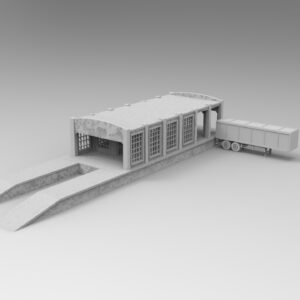 Open air trans loader
